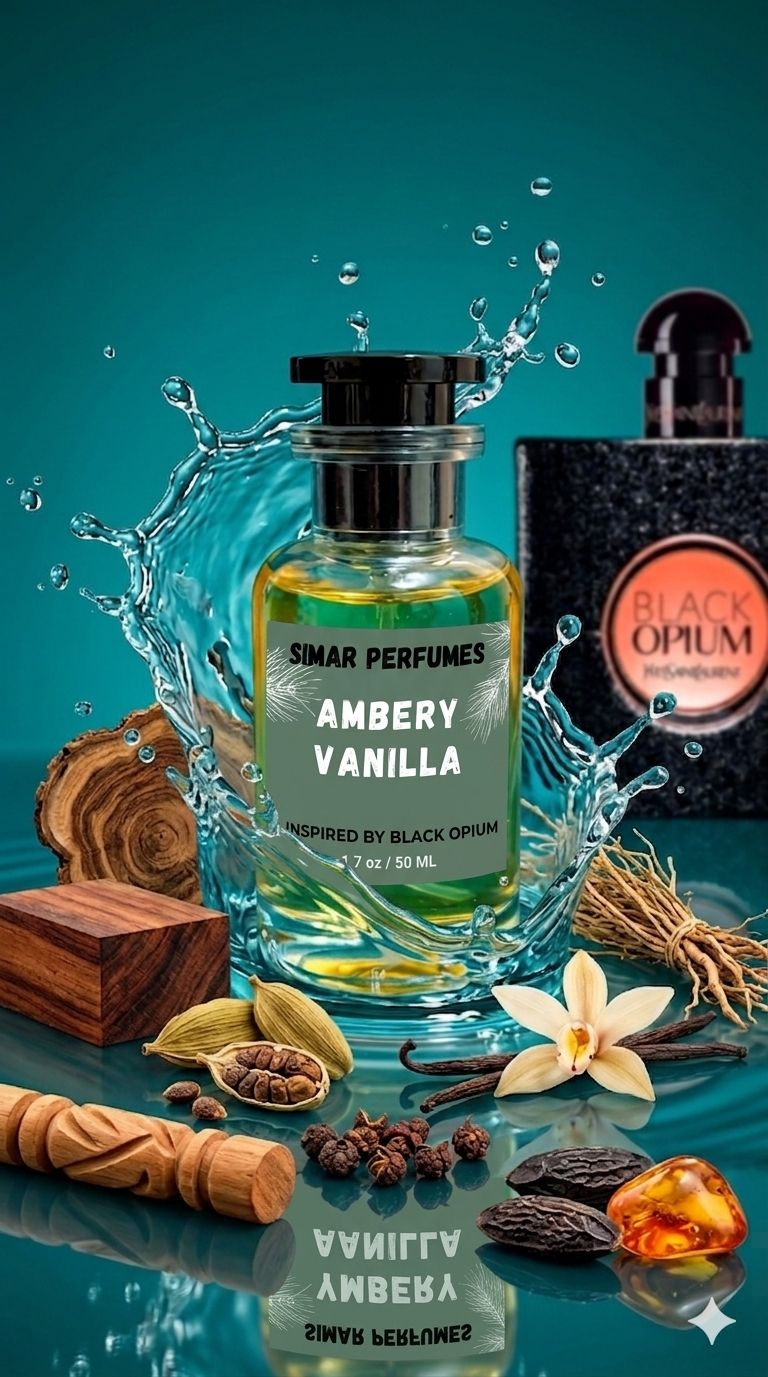 Ambery Vanilla Inspired by YSL black opium