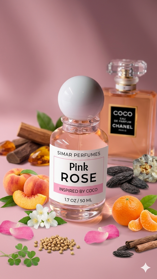 Pink Rose Inspired by chanel coco